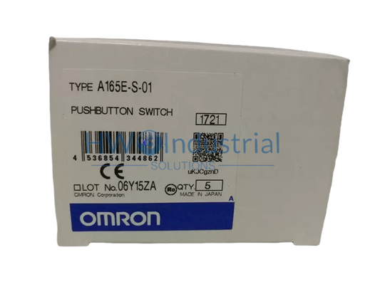 5 Piece/Box  OMRON Emergency Stop Switch A165E-S-01 A165ES01