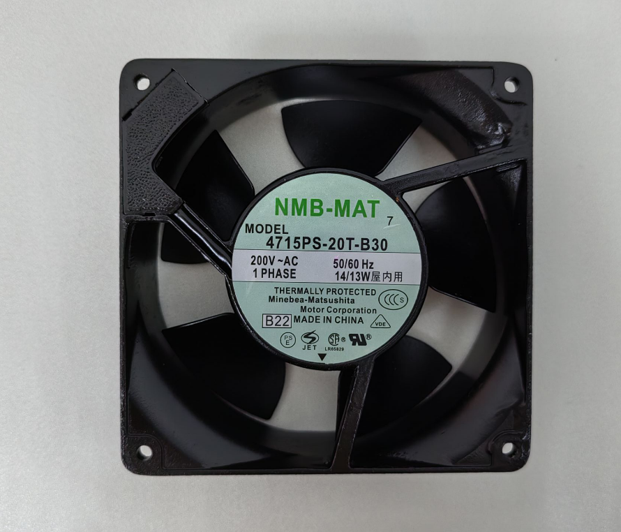 1PC  NBM-MAT 4715PS-20T-B30 Cooling Fan 14/13W 120*38 200V 12CM