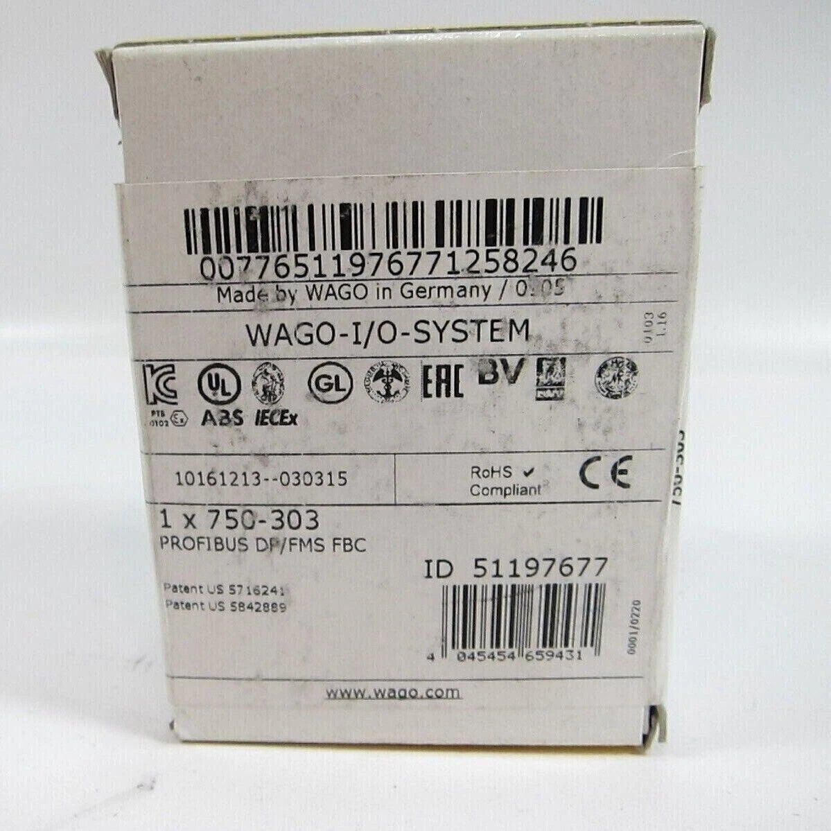 1PCS  WAGO 750-303 PLC Module In Box ping#P