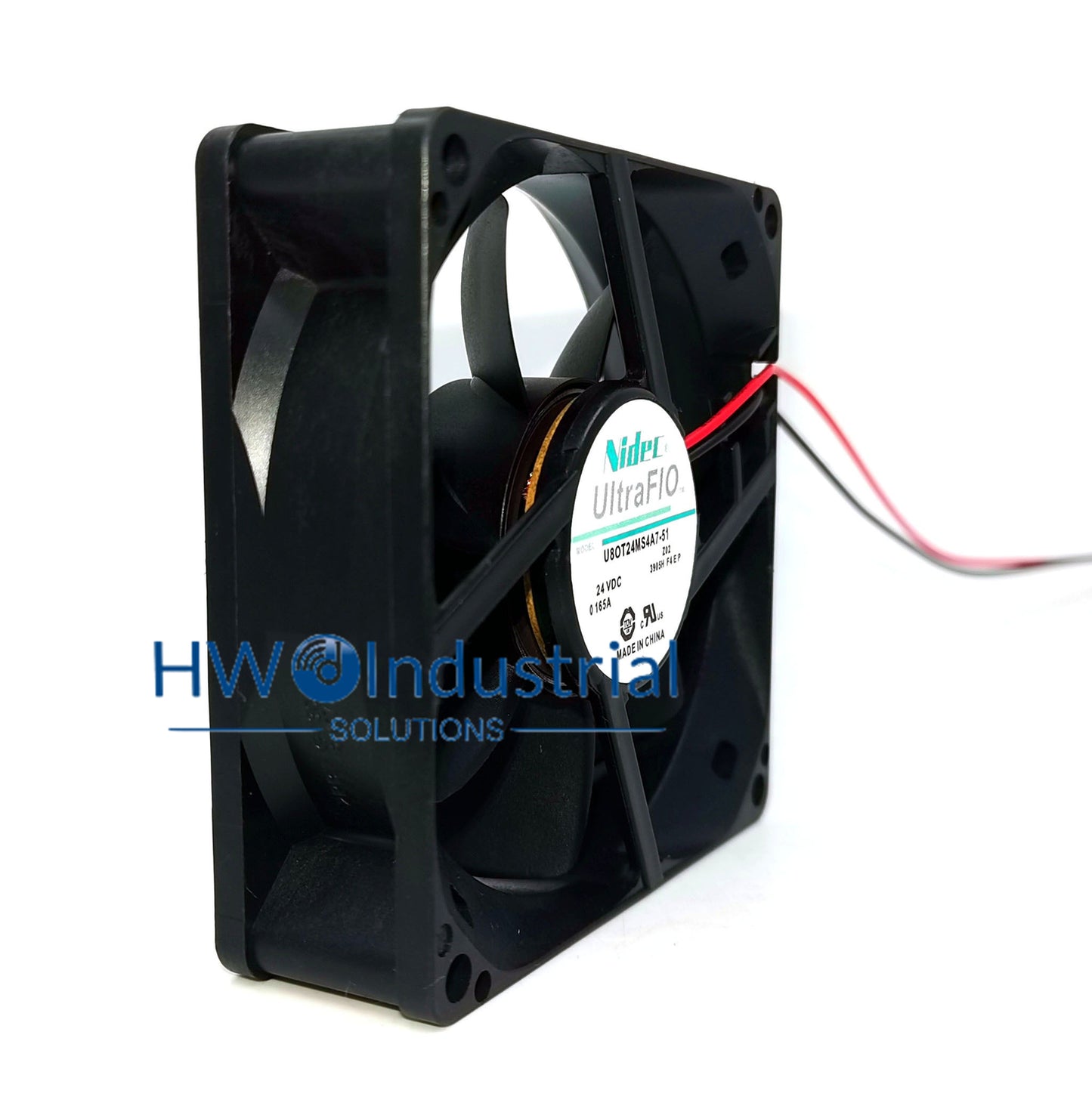 Nidec U80T24MS4A7-51 24V 0.165A 8025 8CM Inverter Cooling Fan