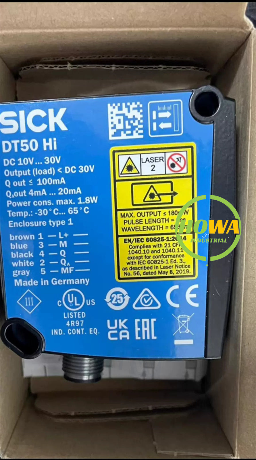 1/Piece  DT50-P2113 1047314 SICK Laser Distance Measuring Sensor