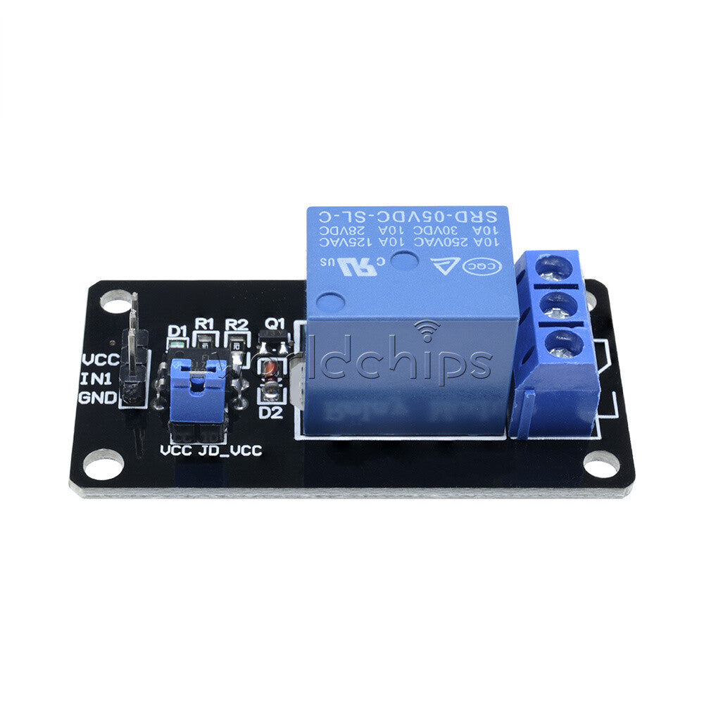 10PCS One 1 Channel Isolated Relay Module 5V With Optocoupler For Arduino
