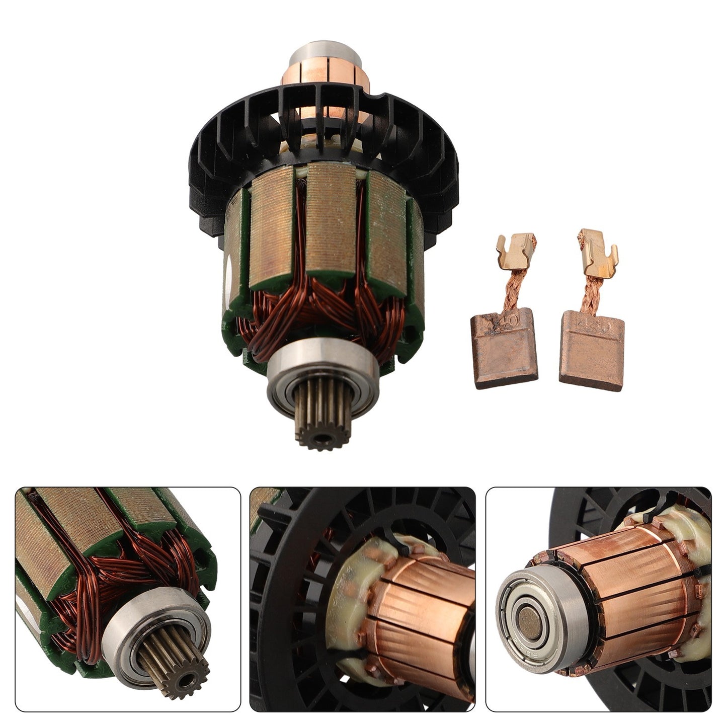 619380-9 619583-5 Armature With 194427-5 CB-440 Carbon Brush for DDF482 DHP482