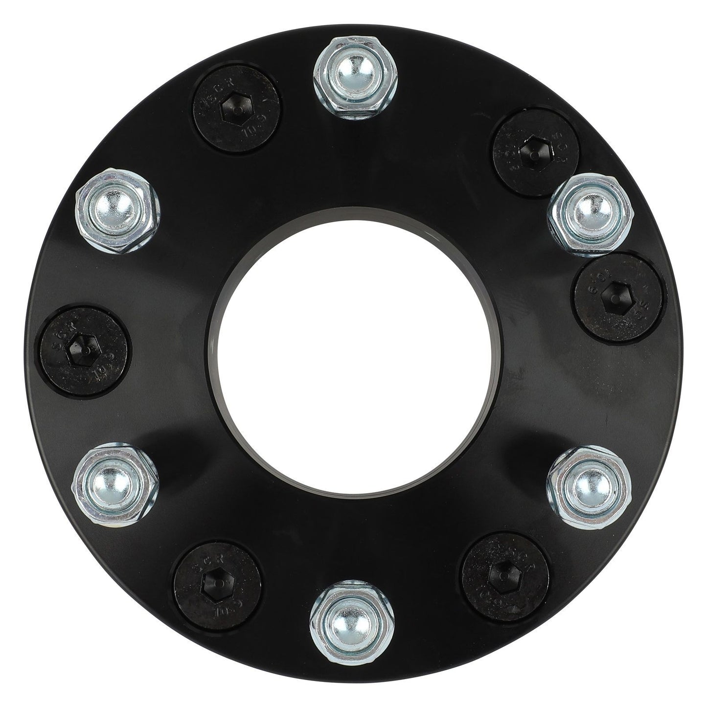 2Pcs 2" 5x5 to 6x5.5 Conversion Wheel Adapters For Jeep 5 Lug to Chevy GMC 6 Lug