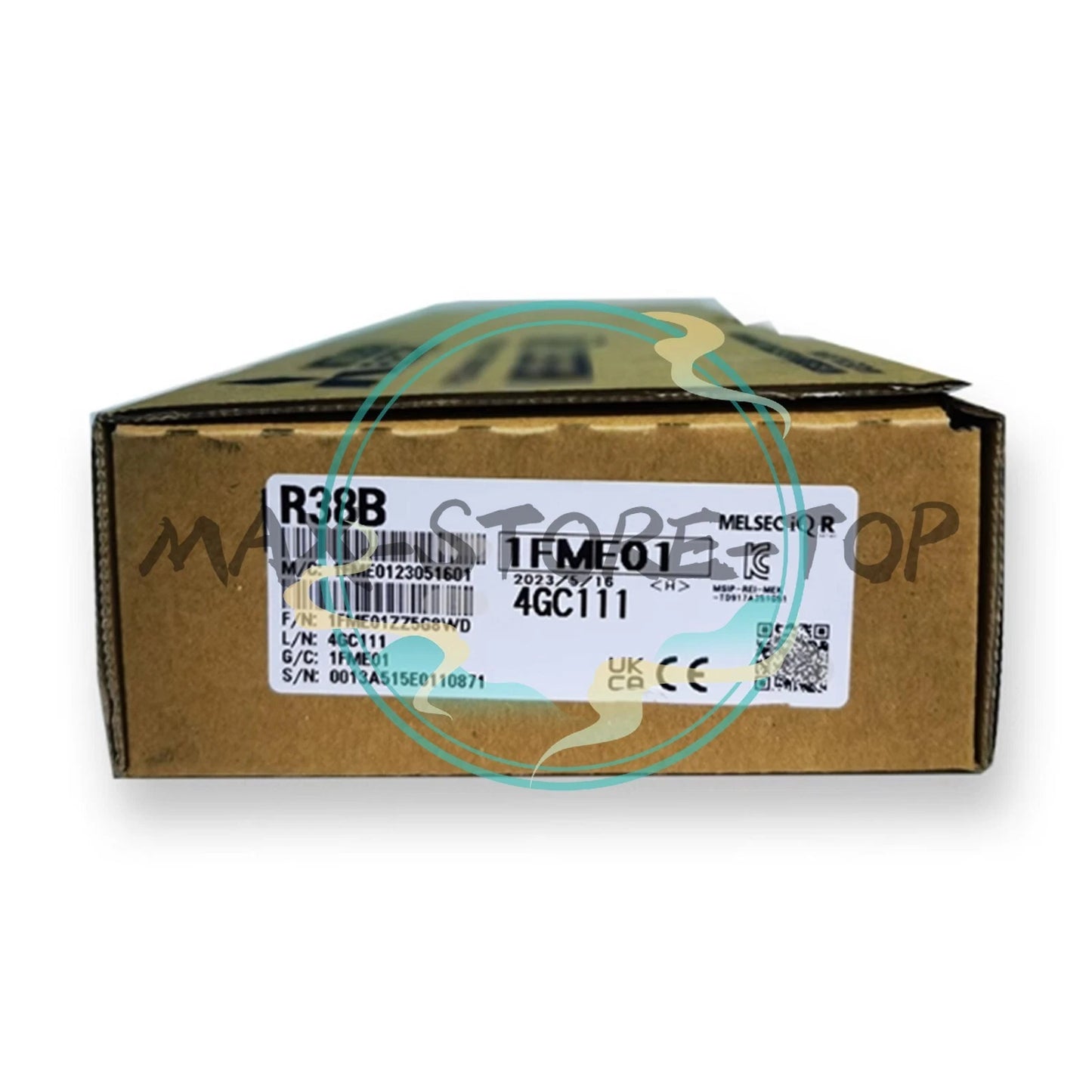 R38B  Sealed Mitsubishi PLC iQ-R Series; Main Base Unit, 8-slot R38B