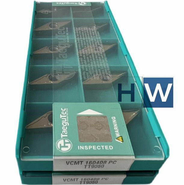 10PCS/box Diamond Shaped CNC Blade VCMT160408PC TT9080