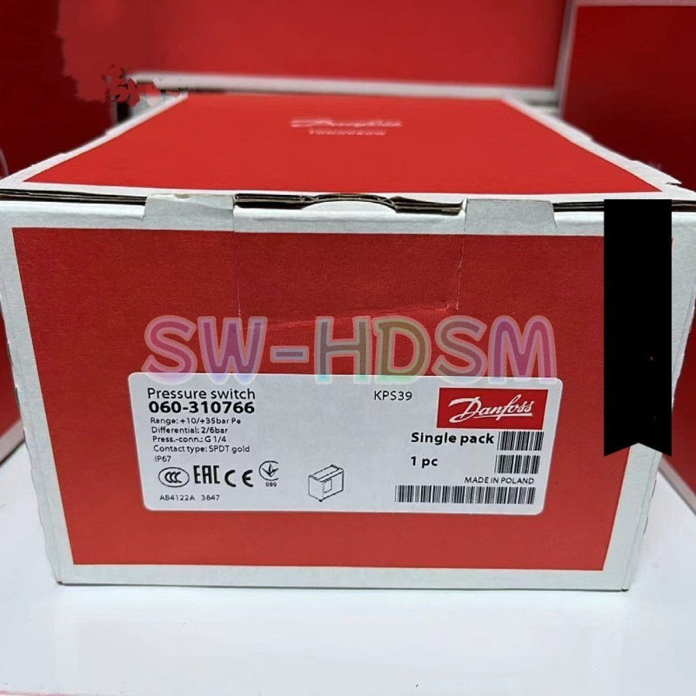 1PCS  for DANFOSS Pressure Switch KPS39 060-310766 Freight Free