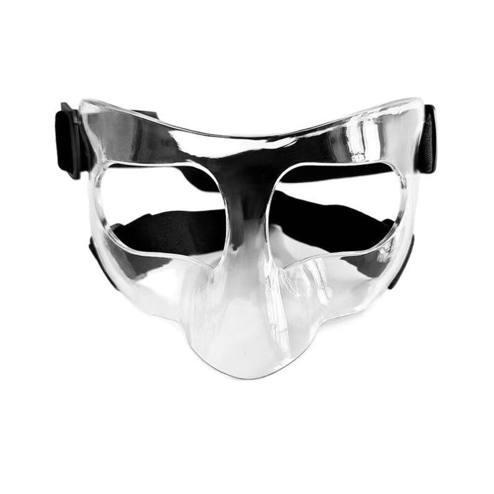 Adjustable Clear Nose Guard Face Protector for Basketball and Other Sports