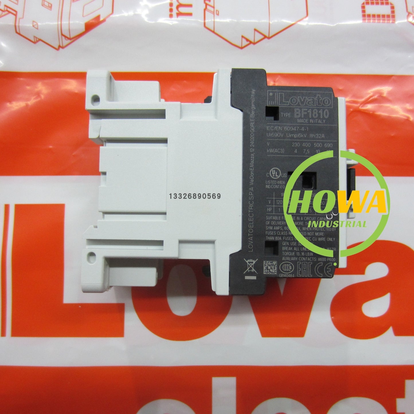 1/piece  Lovato contactor BF0910A AC24V 110V 230V coil voltage