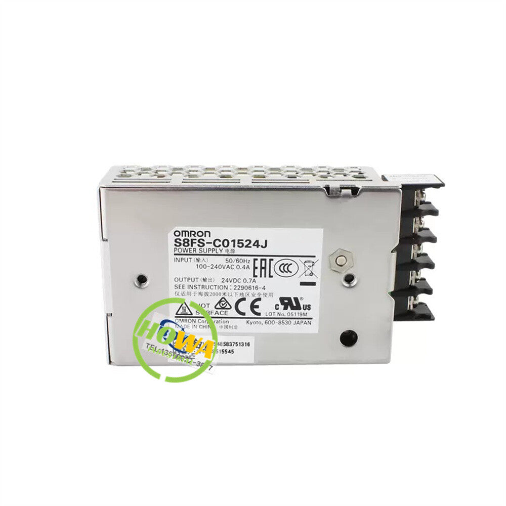 1/Piece  S8FS-C01524J 15W 24V 0.7A OMRON Switching Power Supply