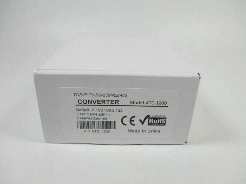 ATC-1200 RS232/485/422 Serial port server to Ethernet RJ45 equipment networking