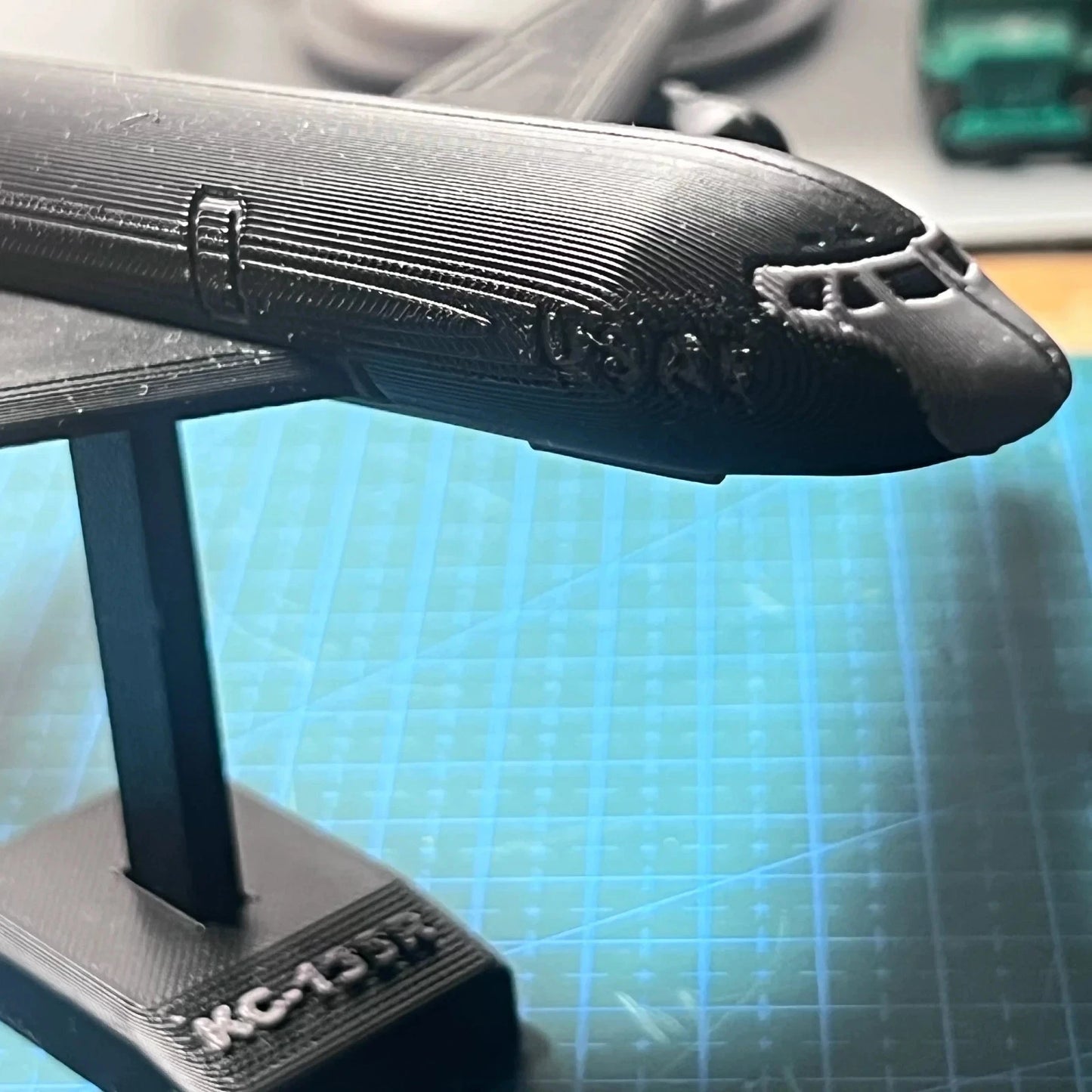 3D Print KC-135R Stratotanker Aerial Tanker Sprue Assembly Hobby Model