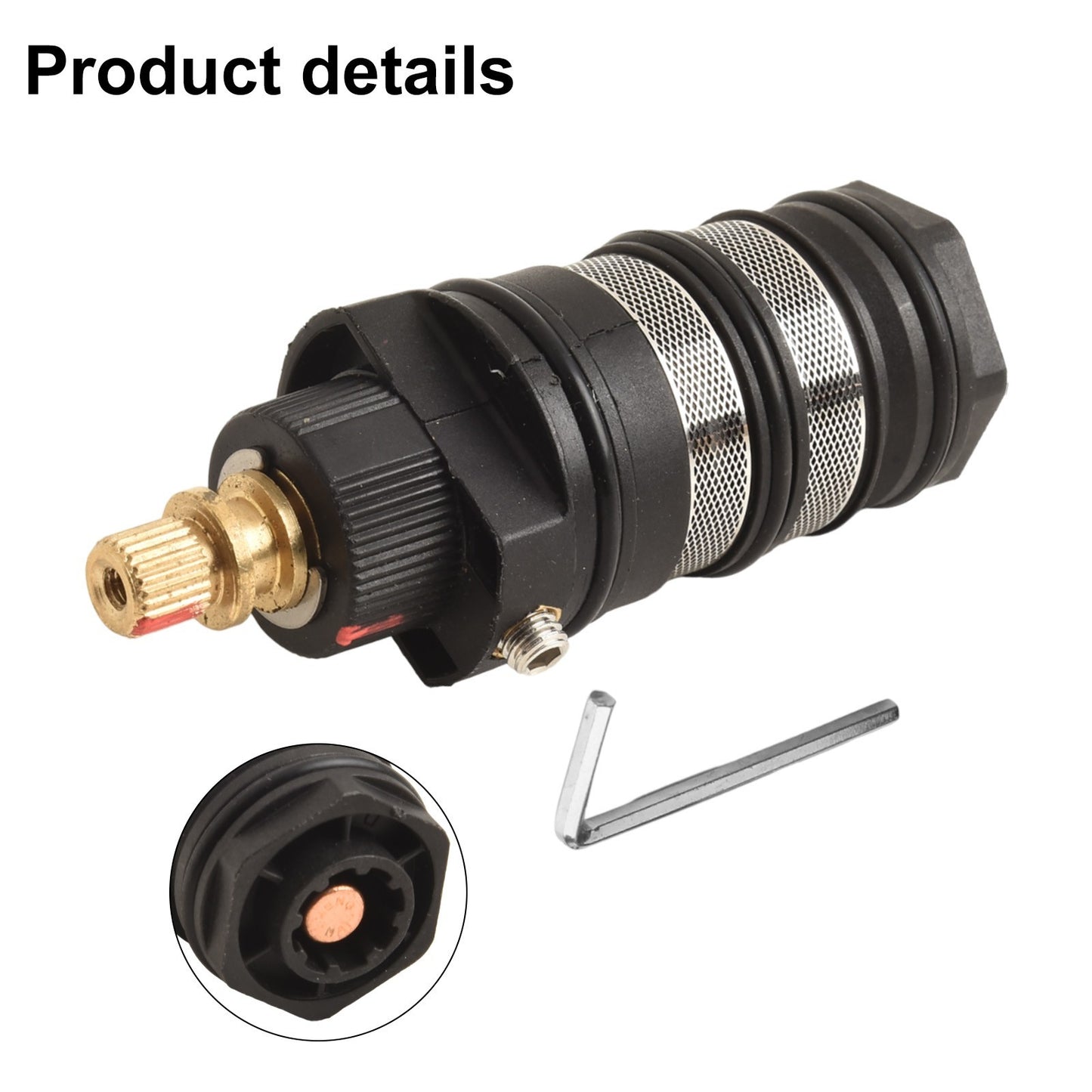 Easy to Install Replacement Thermostat Cartridge for Bath Mixer Faucet