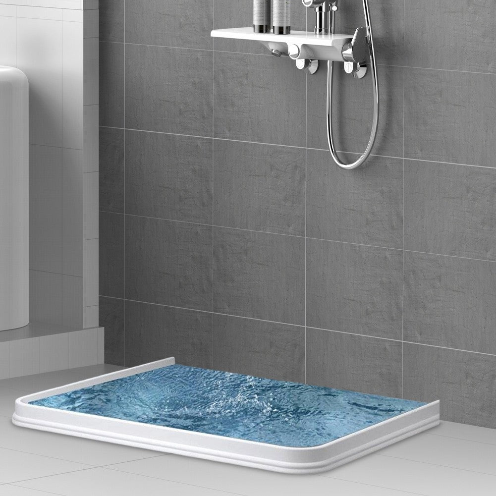 Flexible Shower Water Stopper Silicone Strip for Bathroom Water Control Use