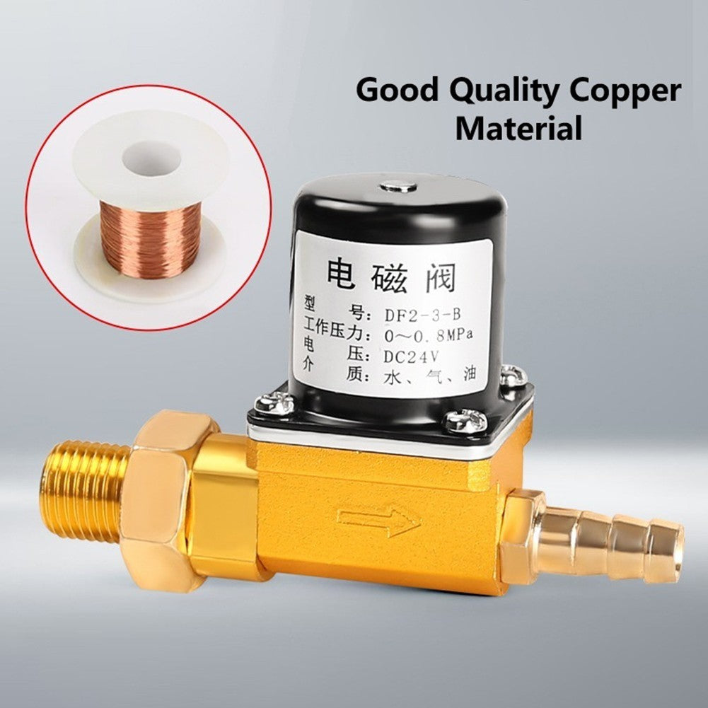 High Performance Solenoid Valve for For argon Welding Machines Brass Design