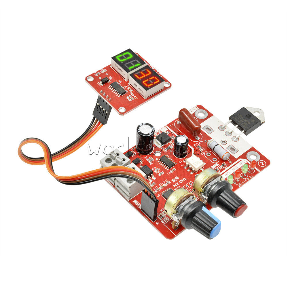 Digital 40A/100A Spot Welder Machine Controller Time Current Control Board