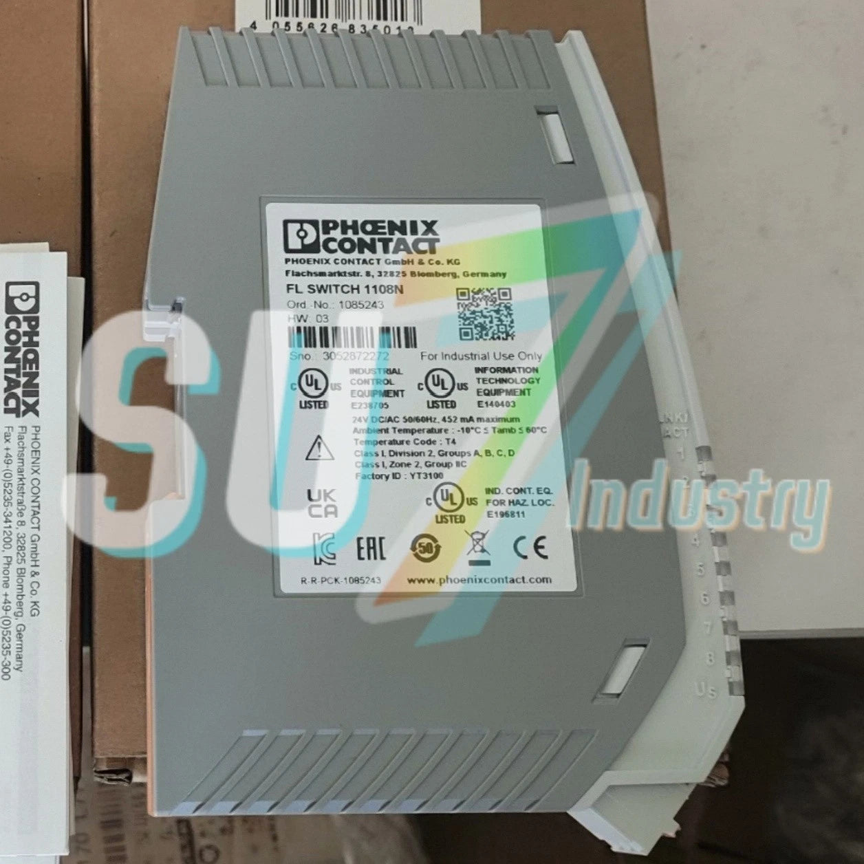Phoenix 1085243 FL SWITCH 1108N  Industrial Switch #1pcs
