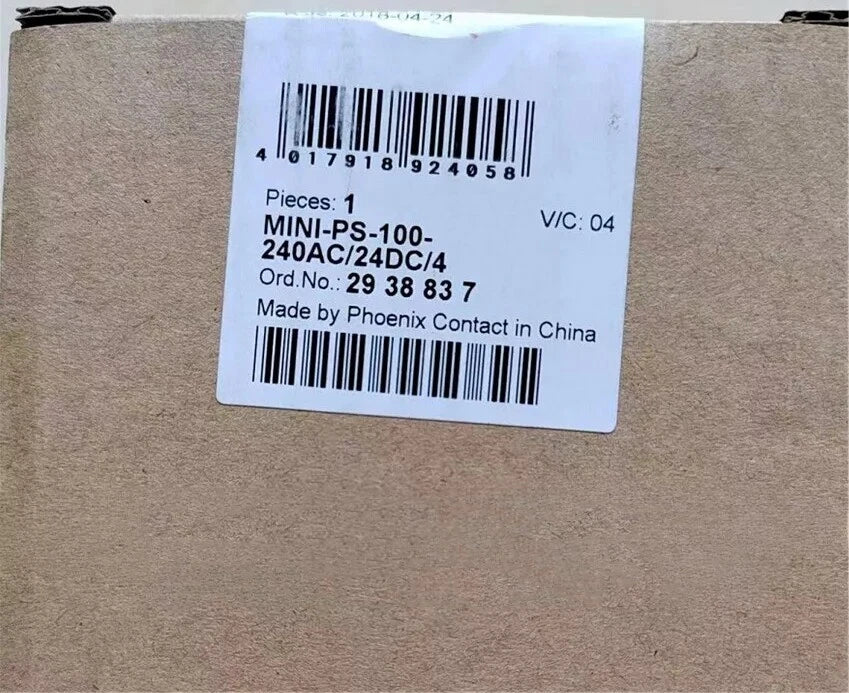 PHOENIX CONTACT MINI-PS-100-240AC/24DC/4 Power Supply Module 2938837 #P