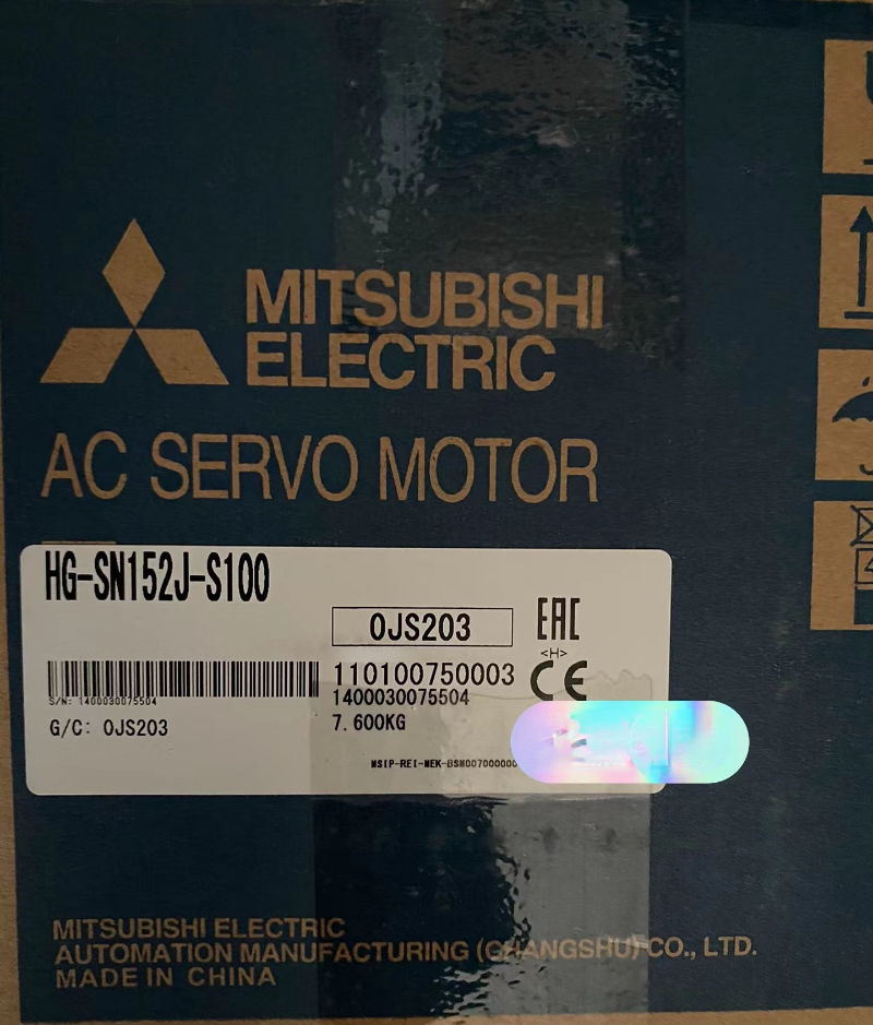 1pcs Mitsubishi Servo Motor HG-SN152J-S100