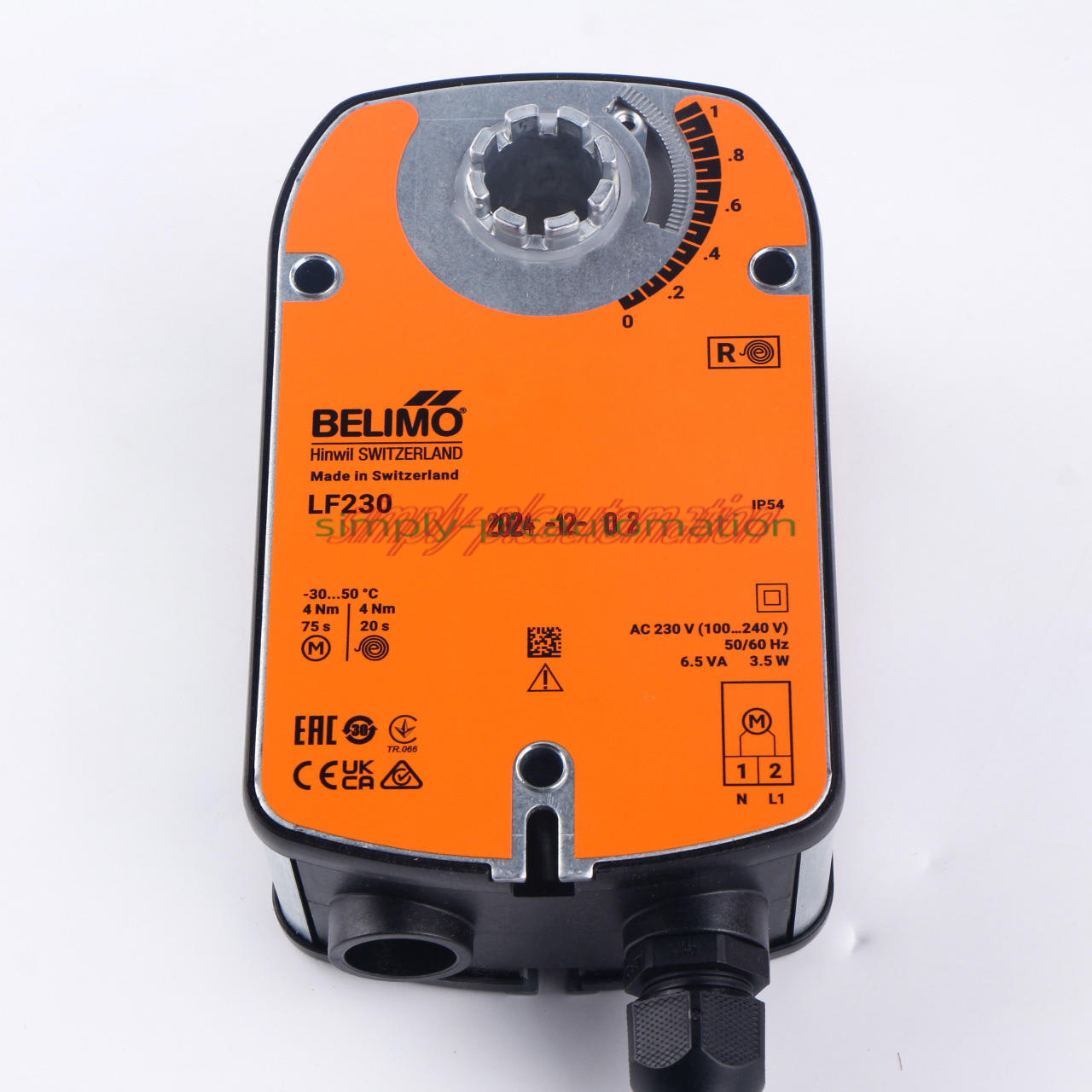 1PC  BELIMO Fail-Safe Actuator LF230 Fast delivery