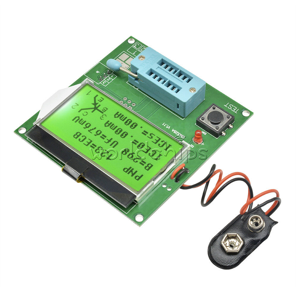 Digital LCD GM328A Transistor Tester Diode Triode LCR ESR Meter MOS/PNP/NPN