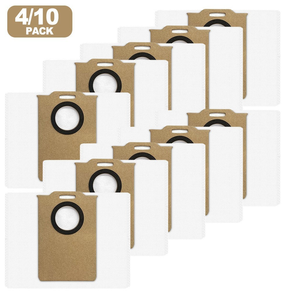 Long Lasting Dust Bags for Redroad R11 Robot Vacuum 4 Pack 3.3L Capacity