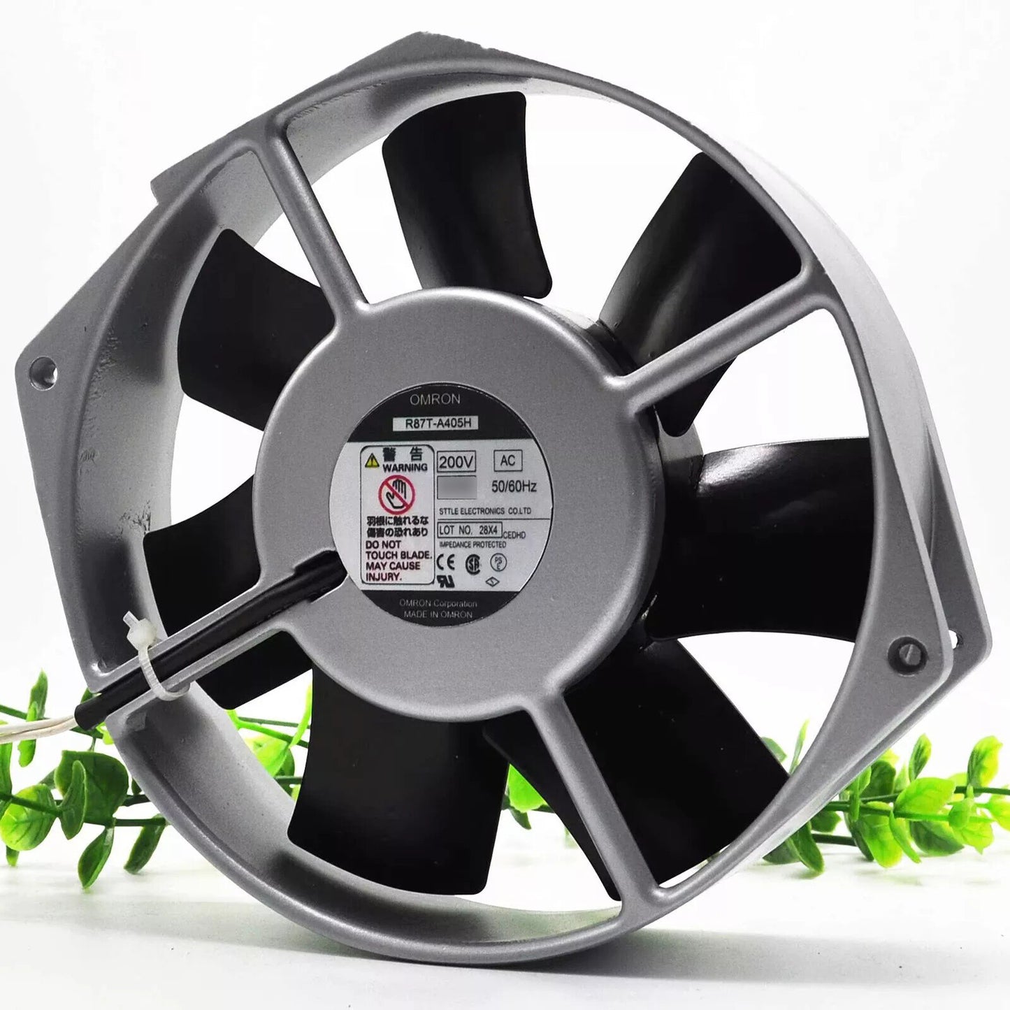 1PC OMRON R87T-A4A05H AC 200V 50/48W 172*150*38mm 2 Wire Inverter cooling fan