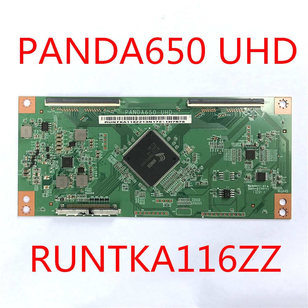 PANDA650 UHD RUNTKA116ZZ T-con Board Logic Board for TV LC650RU1A LS65AL88U51