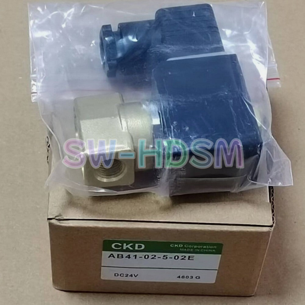1PCS  for CKD AB41-02-5-02E DC24V Solenoid Valve Freight Free