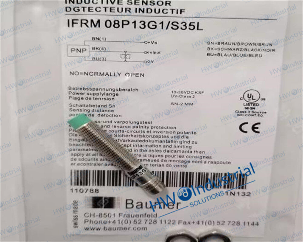 1/piece IFRM 08P13G1/S35L Inductive Sensor for Baumer Proximity Switch