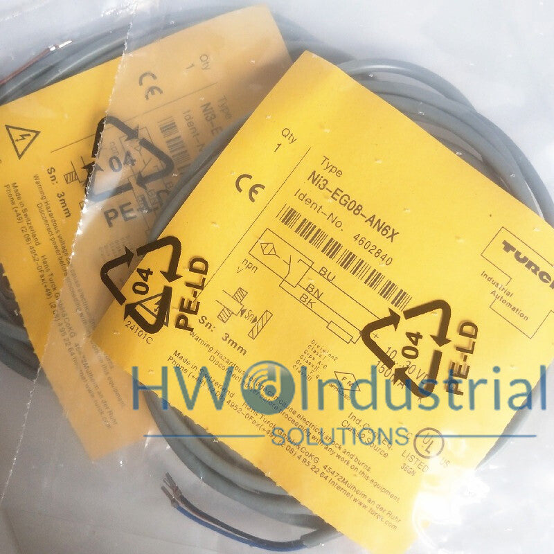 1PC Turck Inductive Proximity Switch BI3-EG08-AN6X Sensor