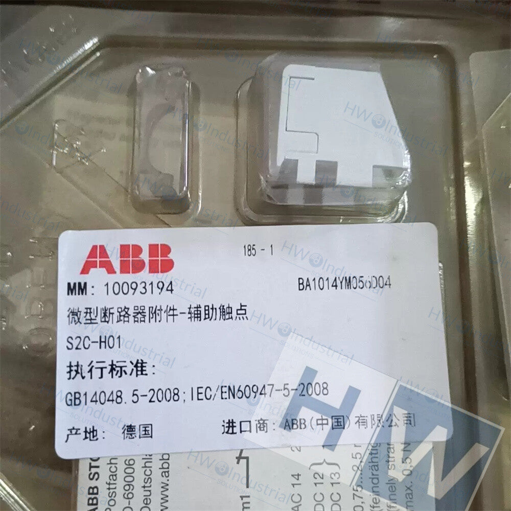 1/Piece  S2C-H11R Circuit Breaker Accessory Signal Auxiliary Contact ABB
