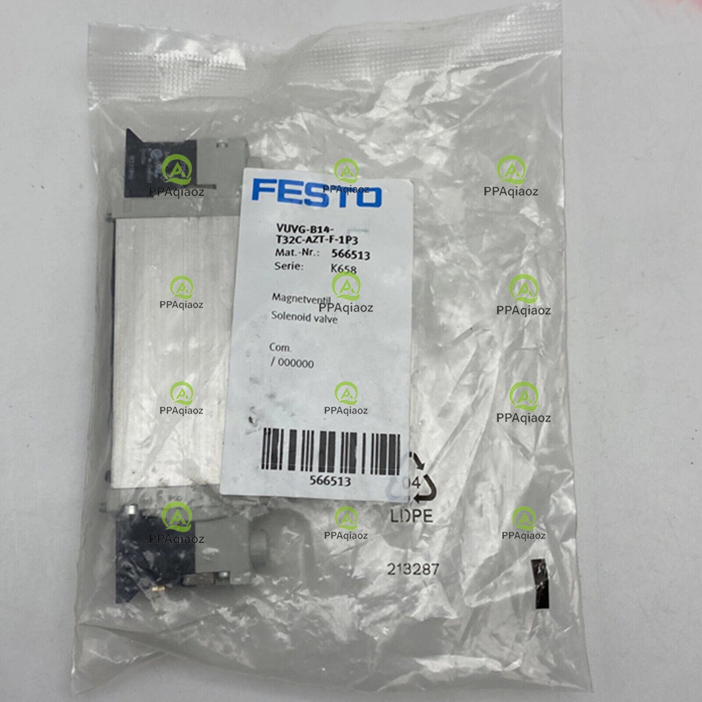1PC  FESTO VUVG-B14-T32C-AZT-F-1P3 566513 Solenoid Valve Free Shipping