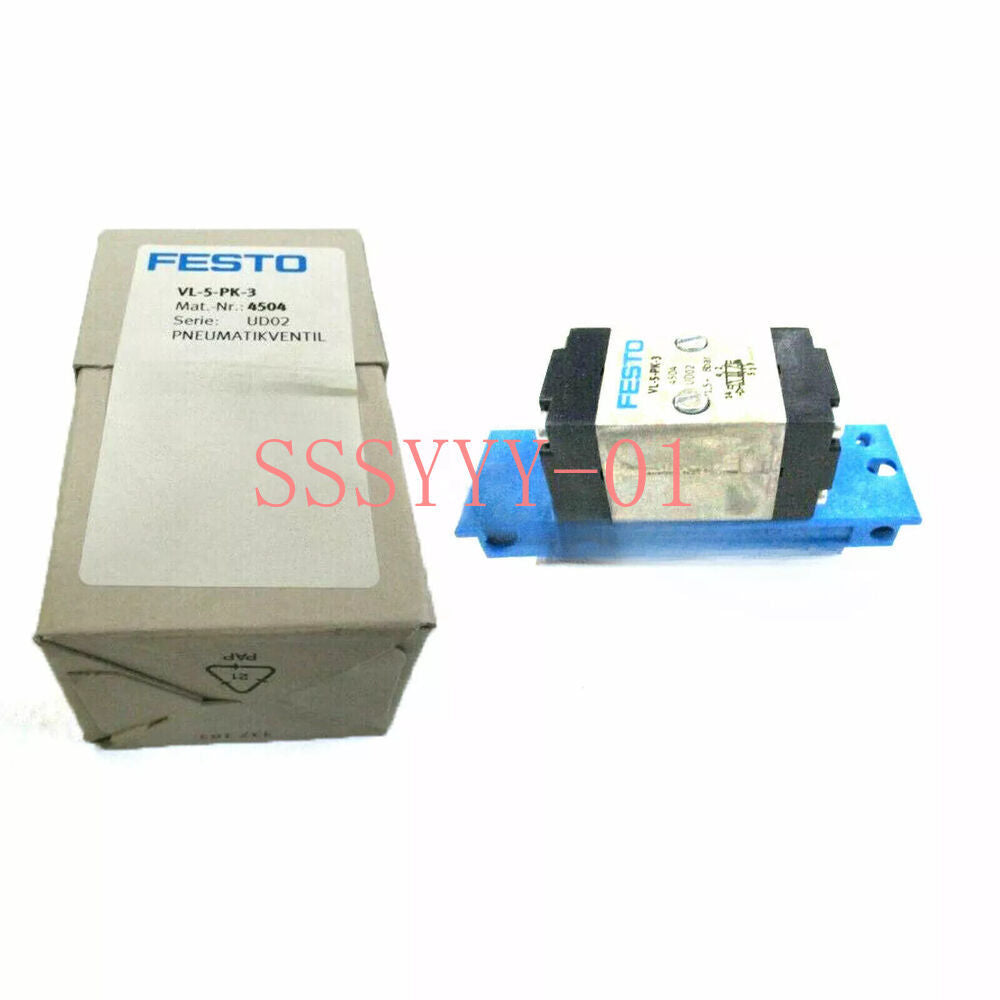 1PCS FOR FESTO VL-5-PK-3 4504 Pneumatic Control Valve