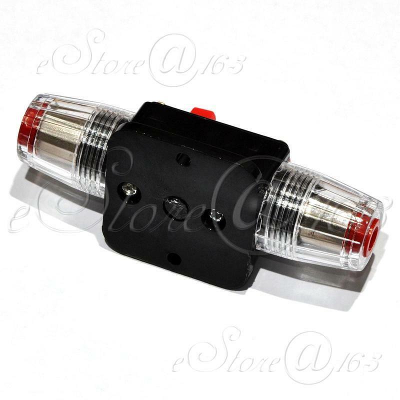Automatic Air Switch Car Audio Circuit Breaker 12V 80A Fuse Overload Protector