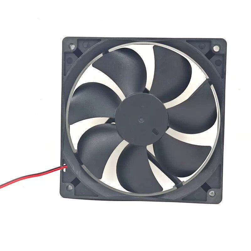 1/piece DA12025B12UF DC12V 0.80A 12CM 2-wire Chassis Server Cooling Fan