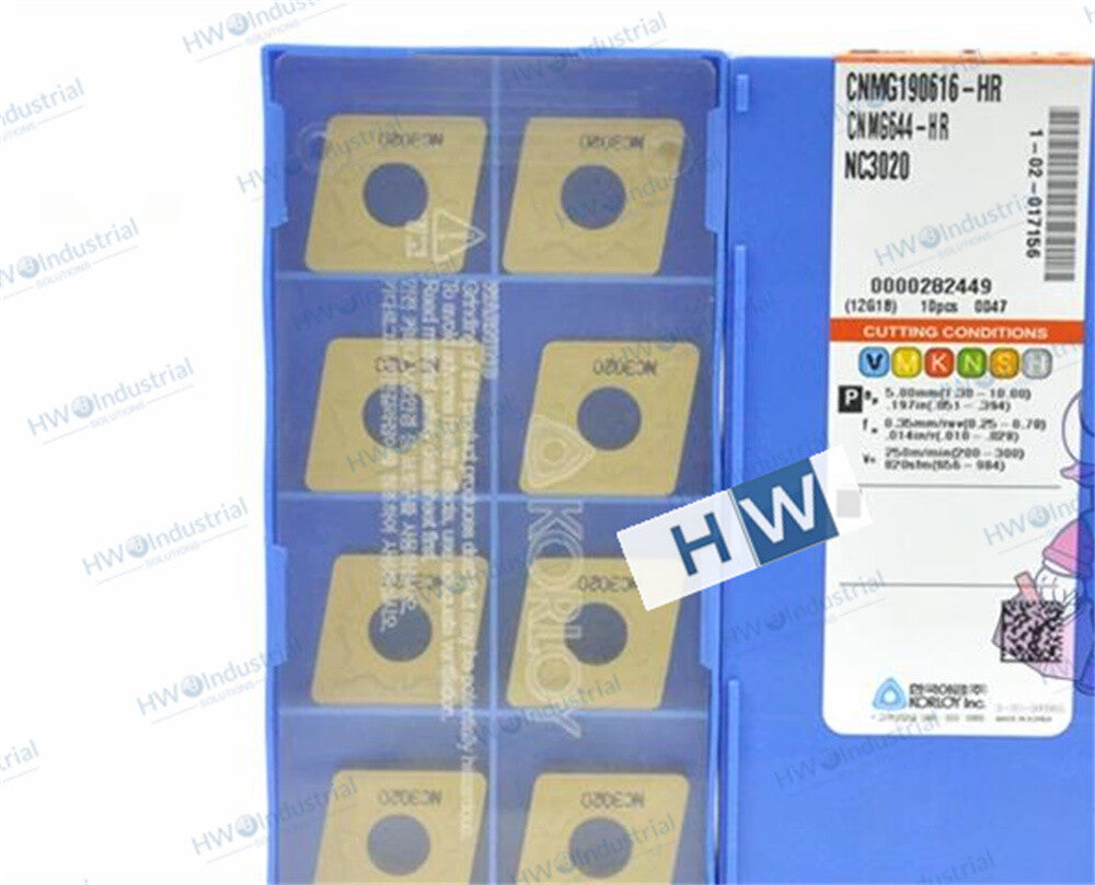 10piece/Box CNMG190616HR NC3020 Machining Turning Blade KORLOY
