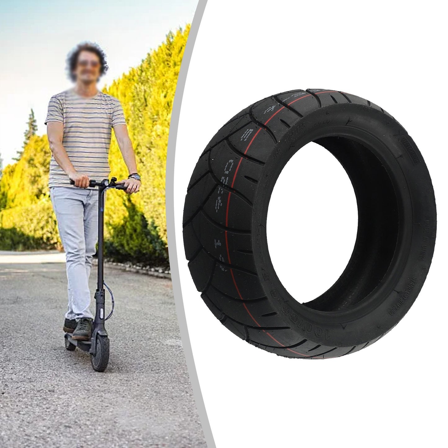 Upgrade Your Ride with High Quality 11 Tubeless Tyre 100/55 65 90/65 65