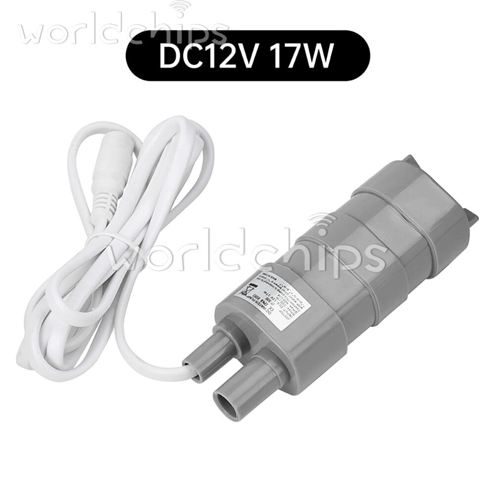 DC12V/24V Multifunctional Micro Submersible DC Water Pump High Flow 5M 600L/H