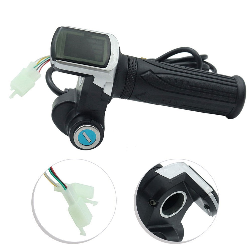 LCD Display Throttle for Electric Scooter Compatible with Various Models