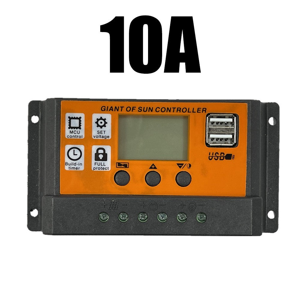 Solar Controller with Dual USB Port for Effective Solar Panel Battery Charging