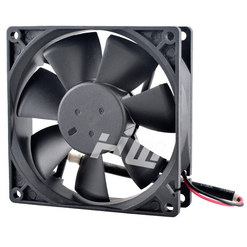 1Pc   AUB0912VH  2-wire 9cm 9025 12V 0.60A Large Air Volume Chassis Power Fan