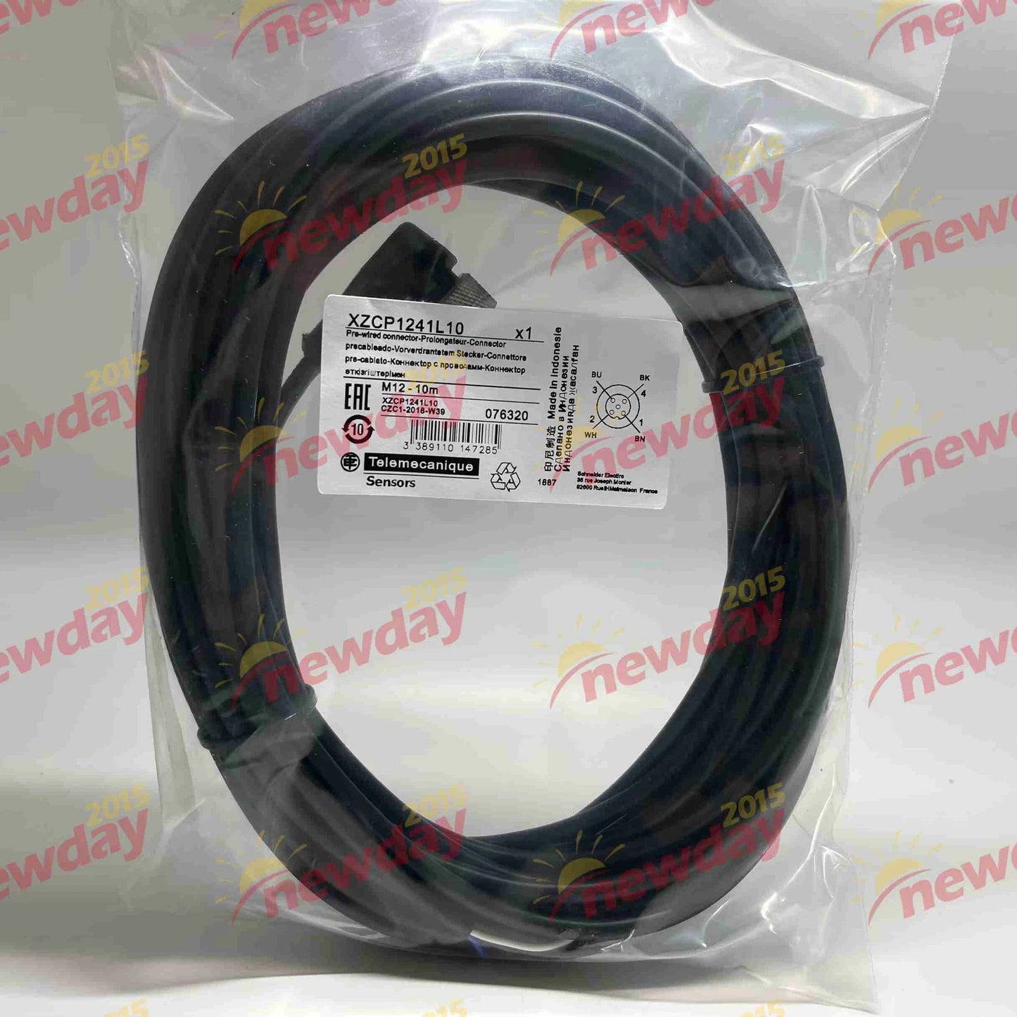 1PC Proximity Switch Cable XZCP1241L10