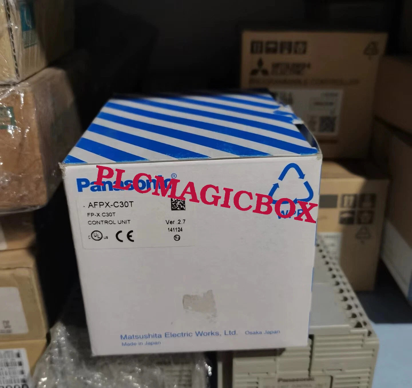 Panasonic AFPX-C30T FP-X C30T Control Unit ping #P