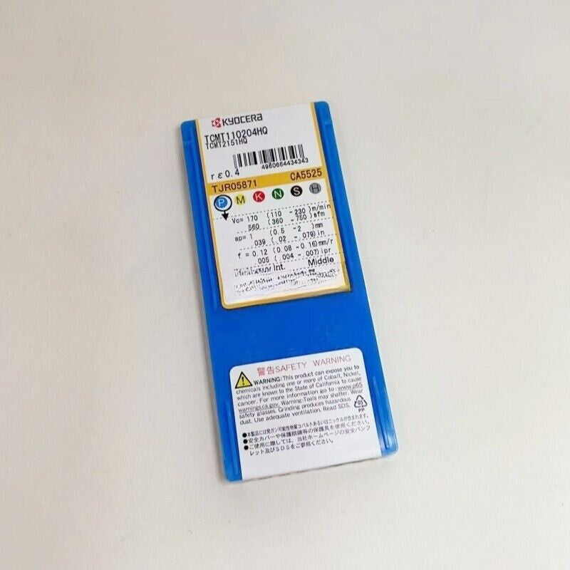 10Pcs Kyocera TCMT110204HQ CA5525 TCMT2151HQ CNC turning blade carbide inserts