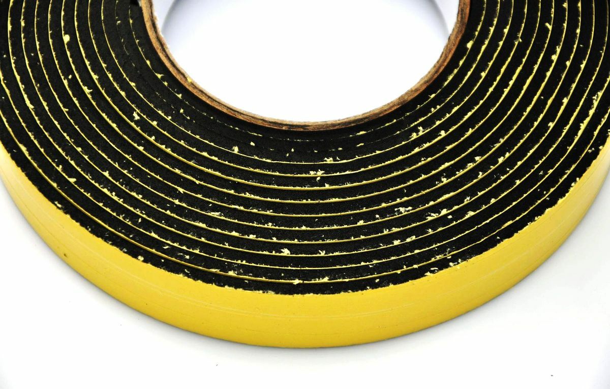5M EVA Adhesive Tape Window Door Seal Car Noise Reduction Seal Bumper Strip Kit