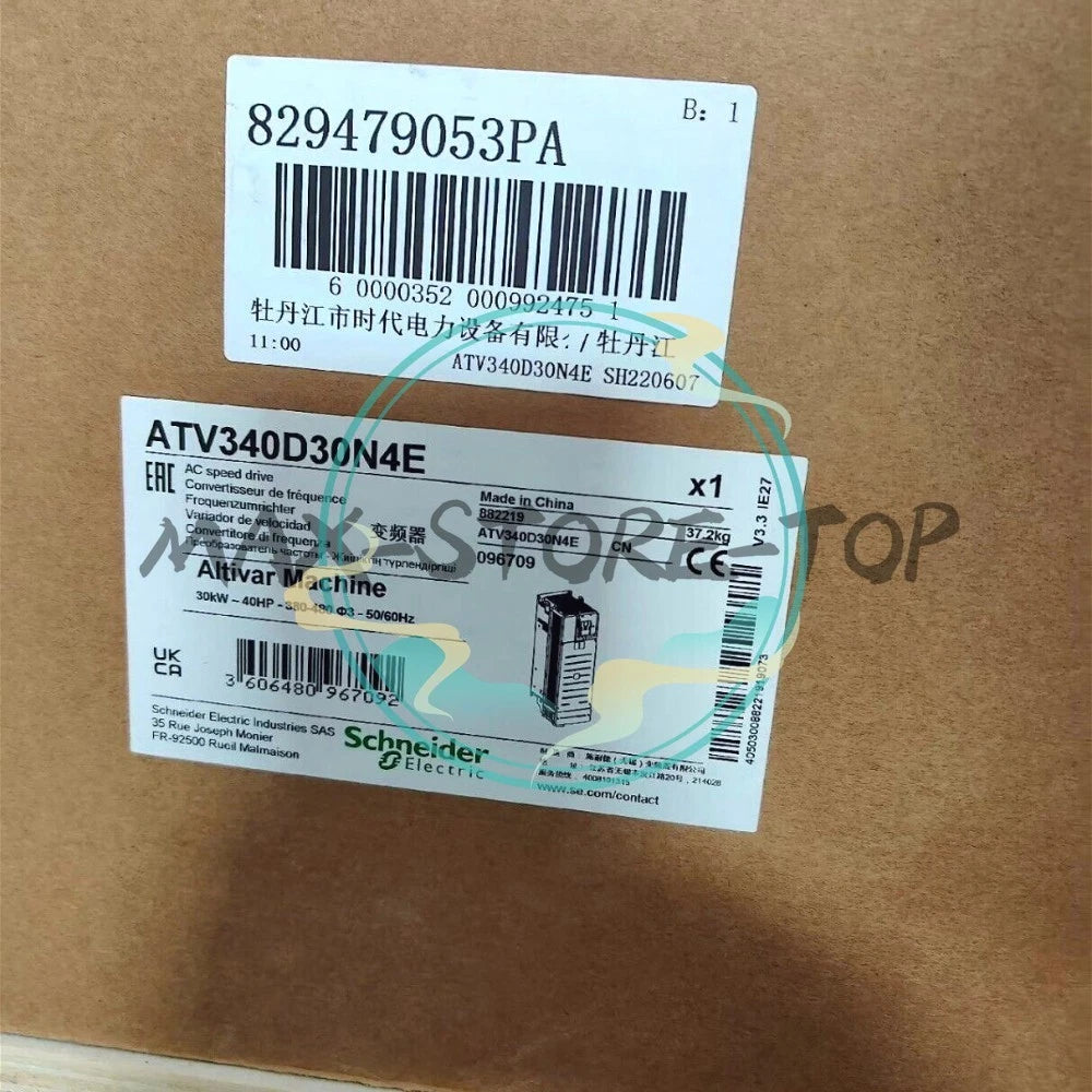 1 PC  Schneider ATV340D30N4E Ethernet Inverter 30kW 400V Fast Shipping