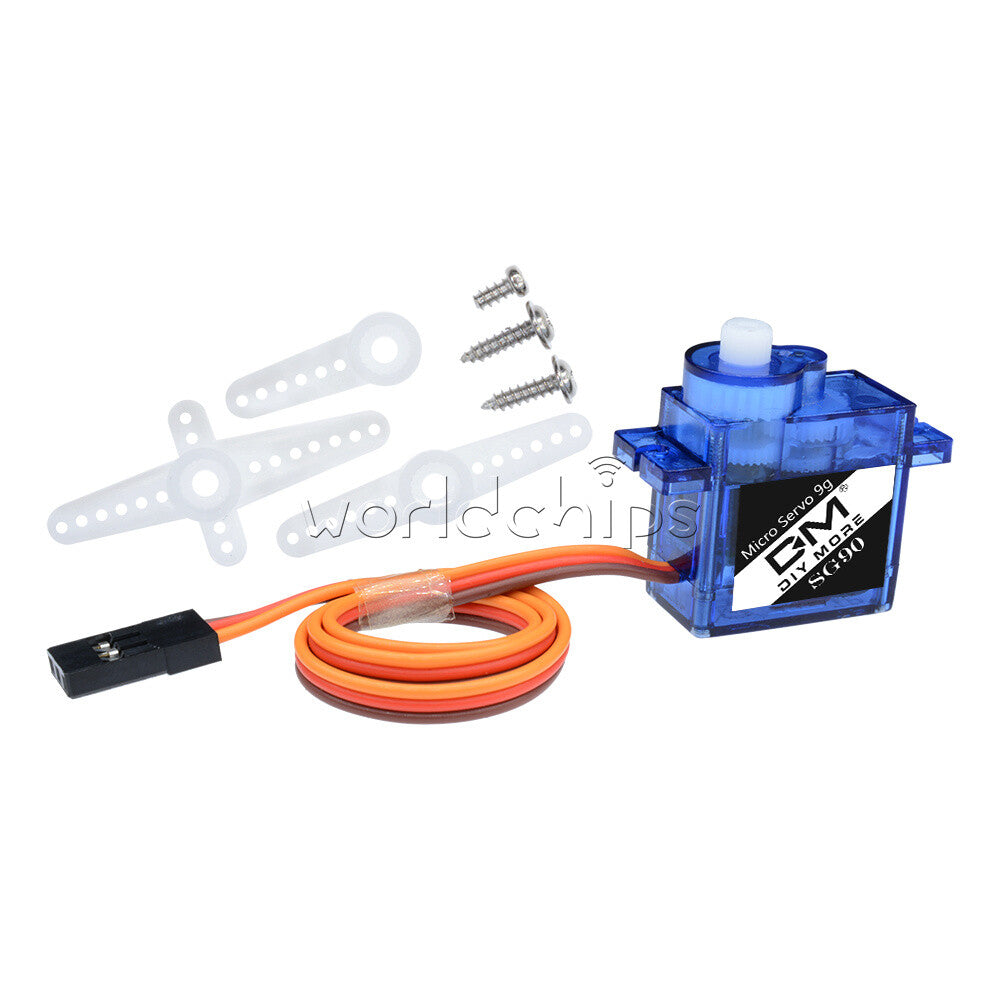 10PCS Mini Micro 9G SG90 Servo For Car Boat RC Robot Helicopter Airplane