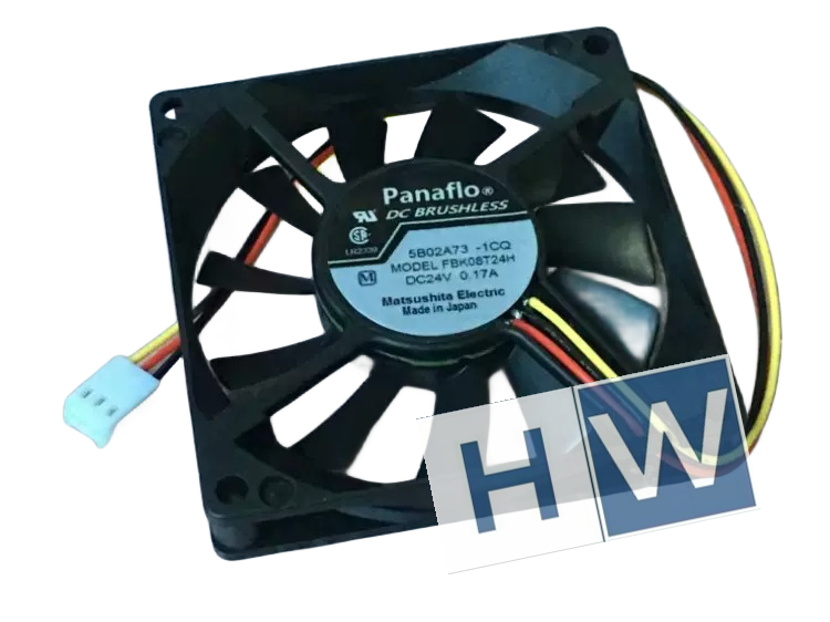 Panaflo FBA08T24H 24V 0.17A 3-Line 8CM Detection Alarm Heat Dissipation Fan