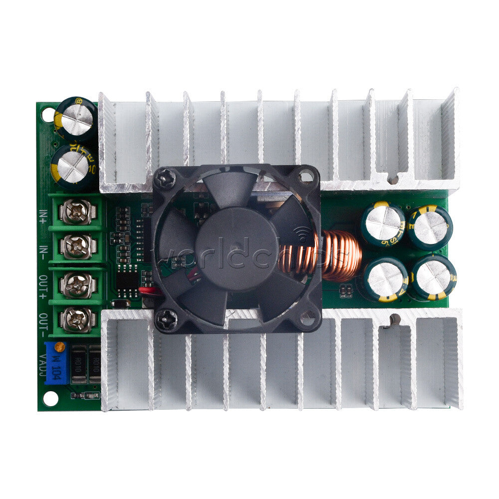 DC-DC Adjustable Step-down Module 12V-75V to 5V 19V 21V 24V 48V 500W Converter